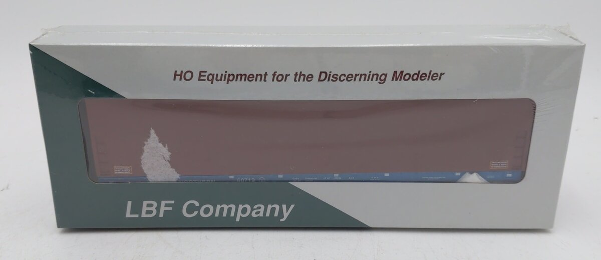 LBF 1802-1 HO Boeing Skybox & Great Northern Tuscan Flat Car Road # 60719 Kit