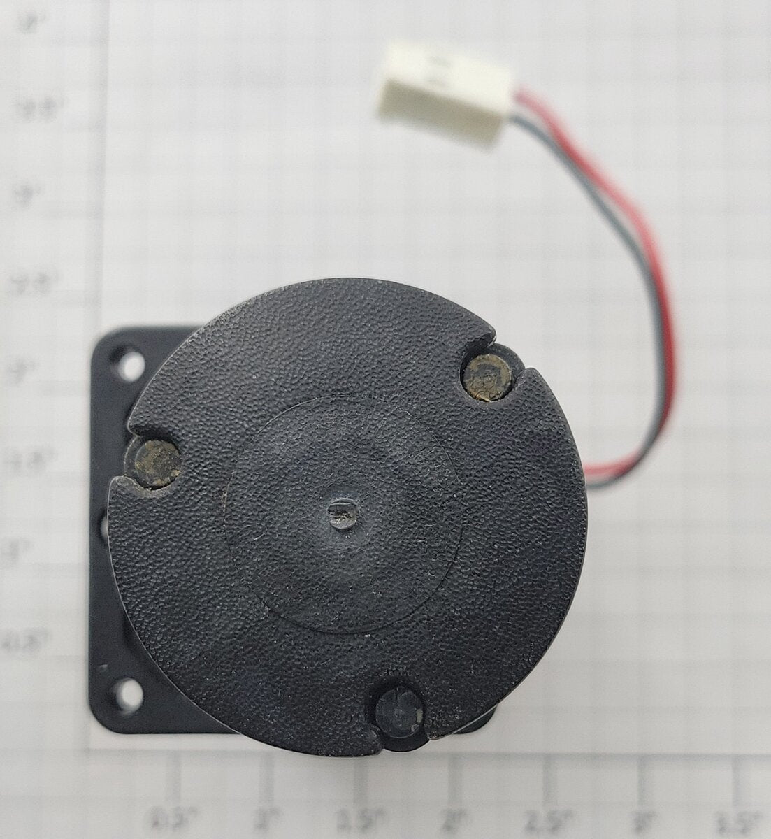 Maxon 410400380000231 12-Volt DC Motor Wired with Offset Gearbox and Cam