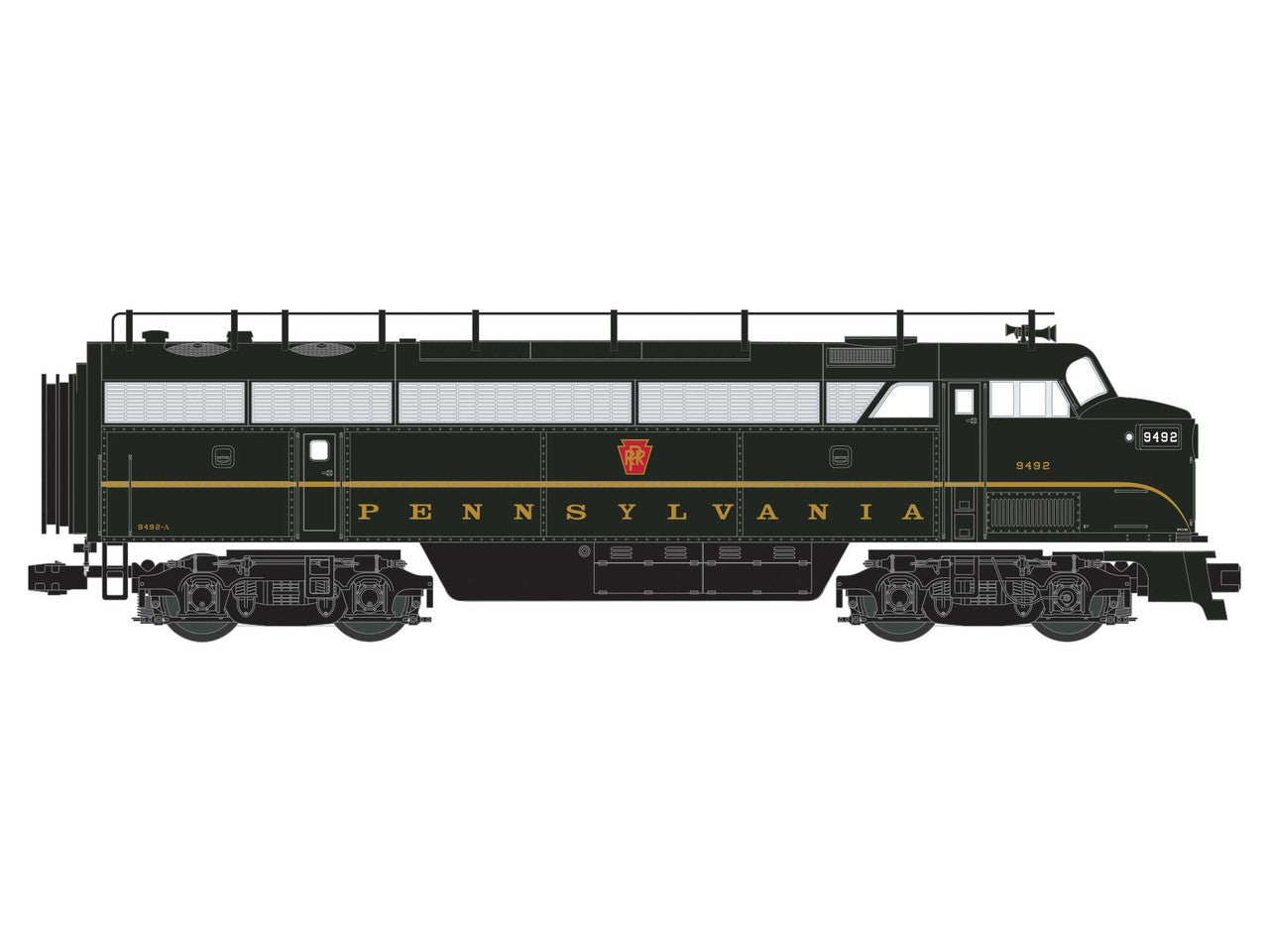 Lionel 2533251 O Pennsylvania LEGACY C Liner Diesel Locomotive #9492A