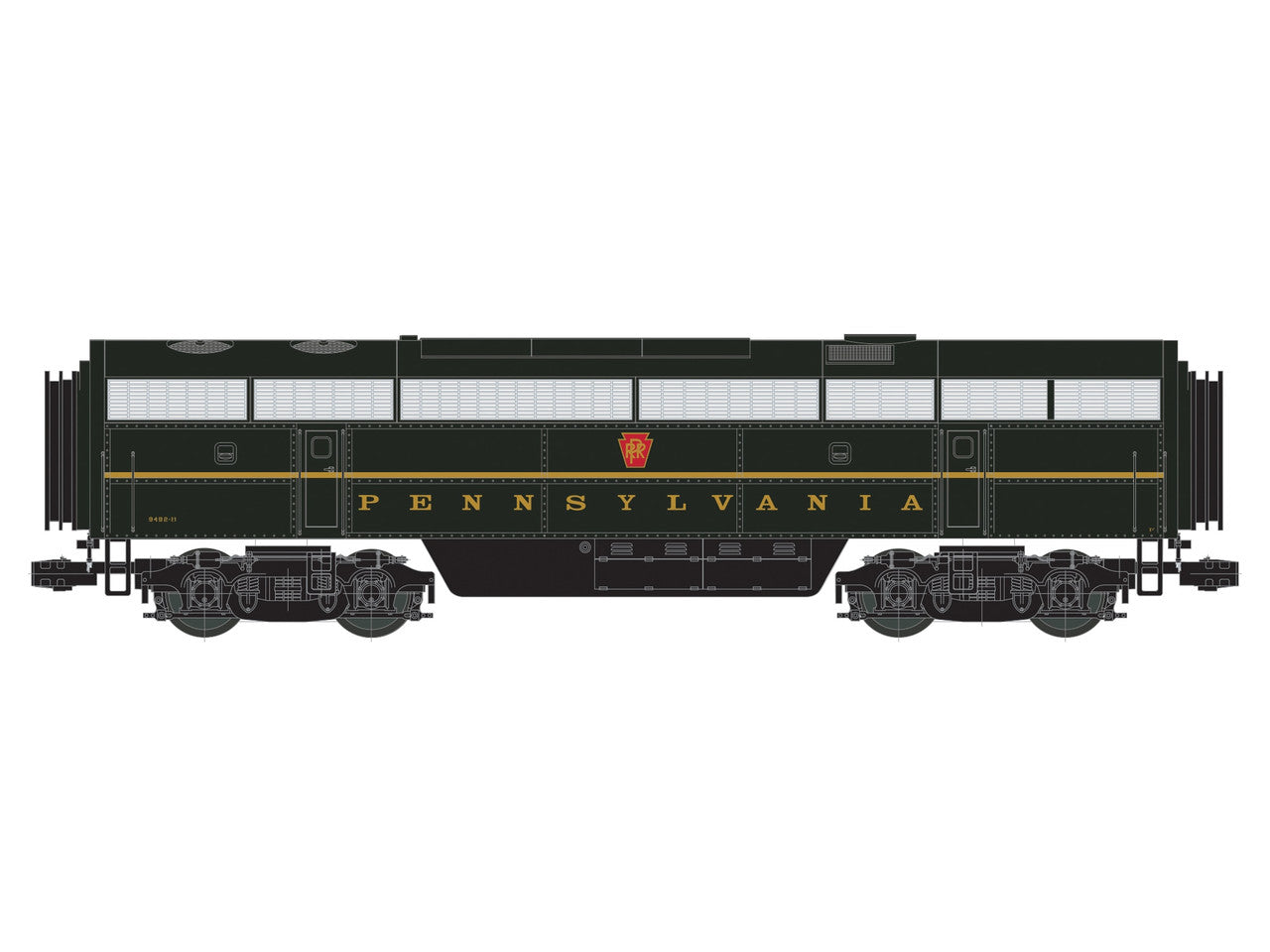 Lionel 2533259 O Pennsylvania SuperBass C Liner Diesel Locomotive #949
