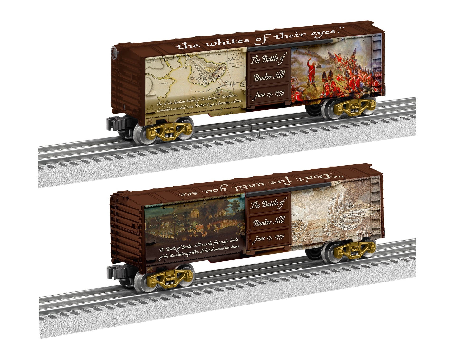 Lionel 2538140 O Battle of Bunker Hill 250th Anniversary Boxcar