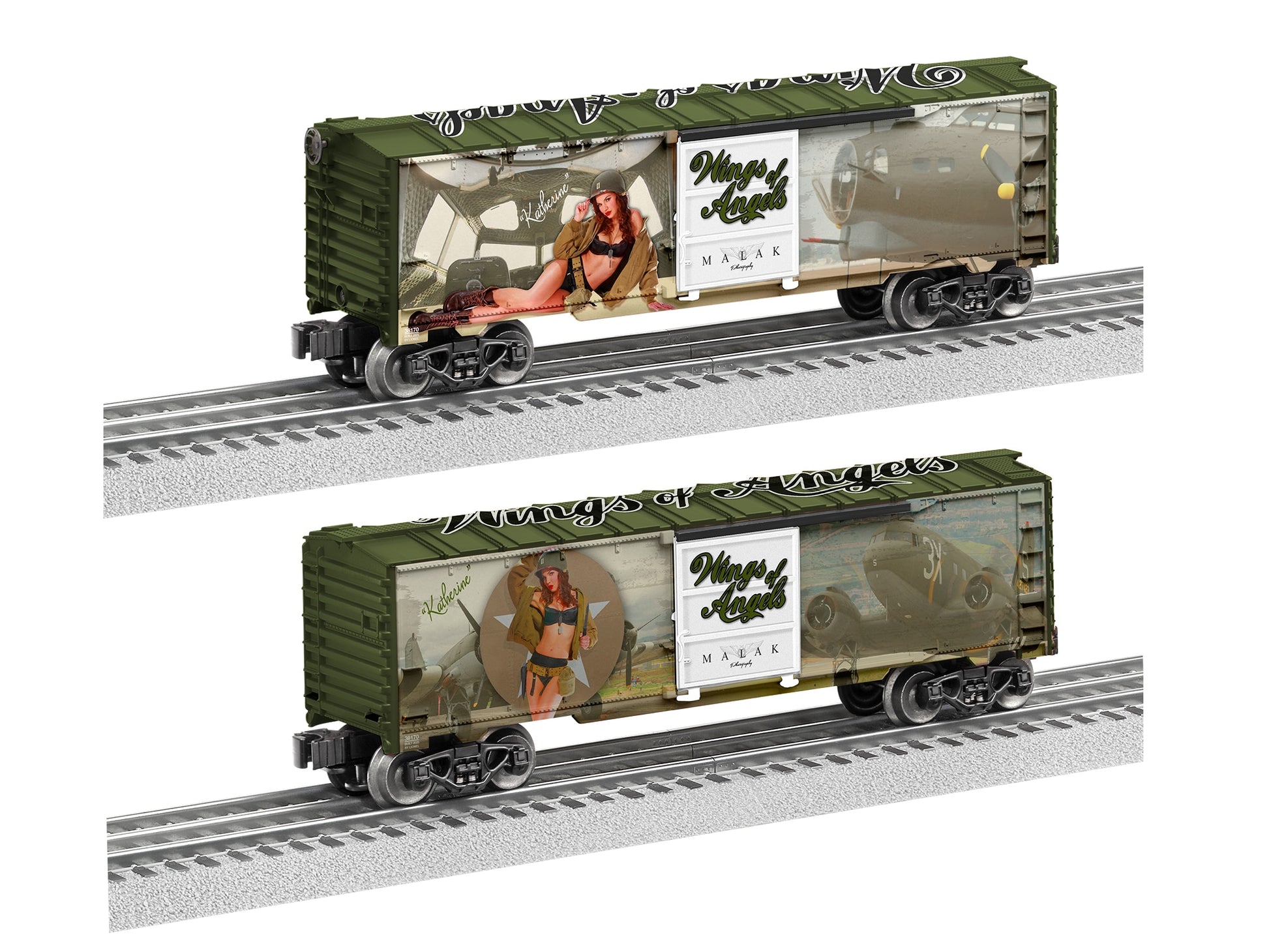 Lionel 2538170 O Wings of Angels Katherine Boxcar