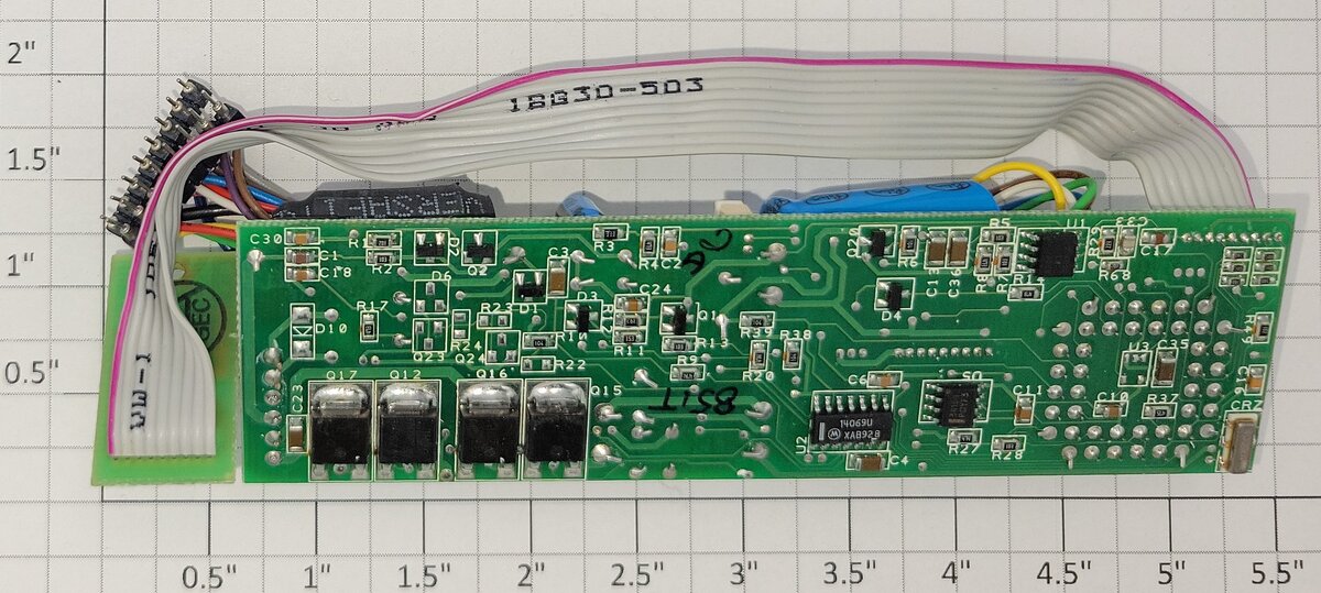 Dallee 01201 F7 A-Unit LocoMatic AC/DC Sound PCB Circuit Board