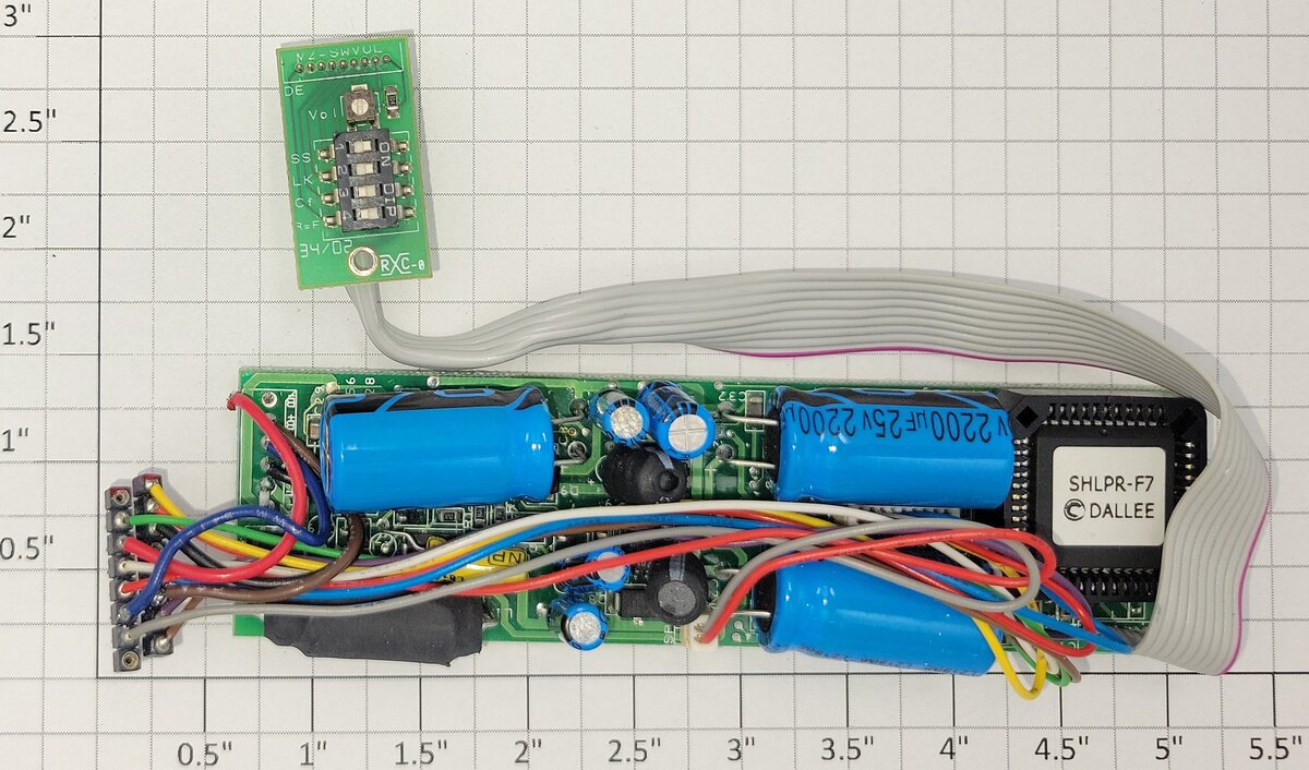 Dallee 01201 F7 A-Unit LocoMatic AC/DC Sound PCB Circuit Board