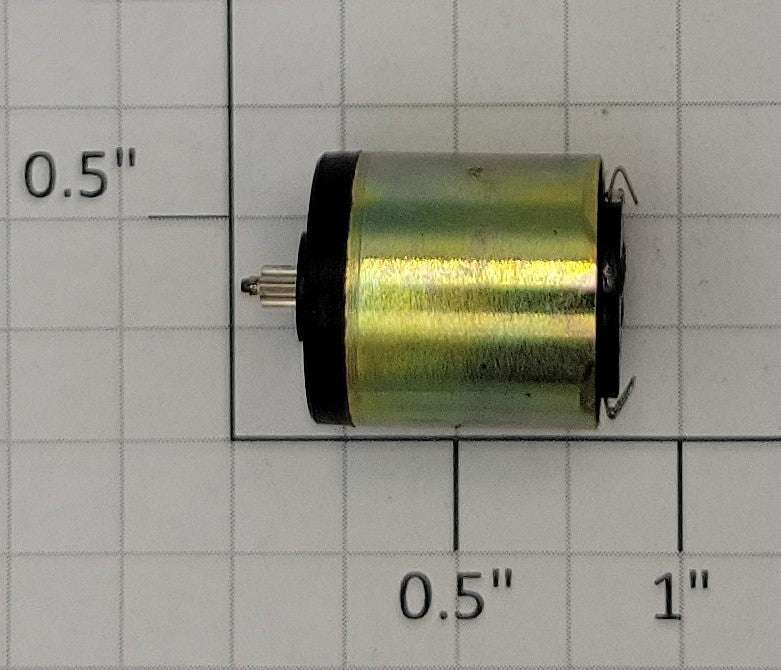 Faulhaber 1516E012S 12-Volt DC Can Micromotor with 2.1mm Pinion Gear