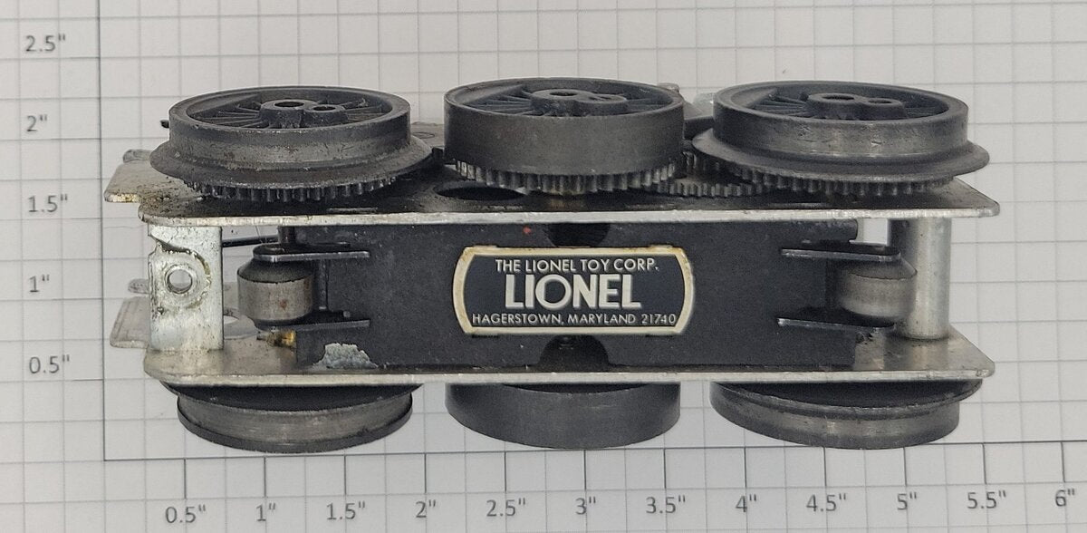 Lionel 2026-100 6-Wheel Motor Chassis without E-Unit
