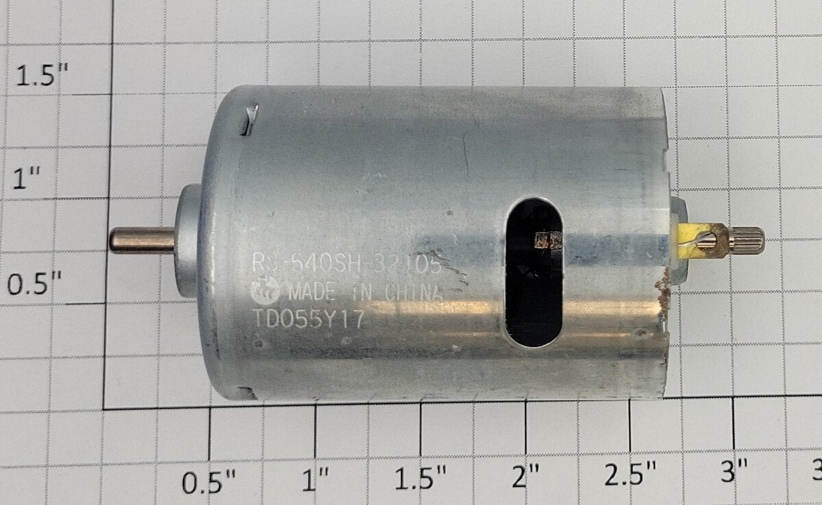 RS-540SH-32105 12-Volt DC Can Motor