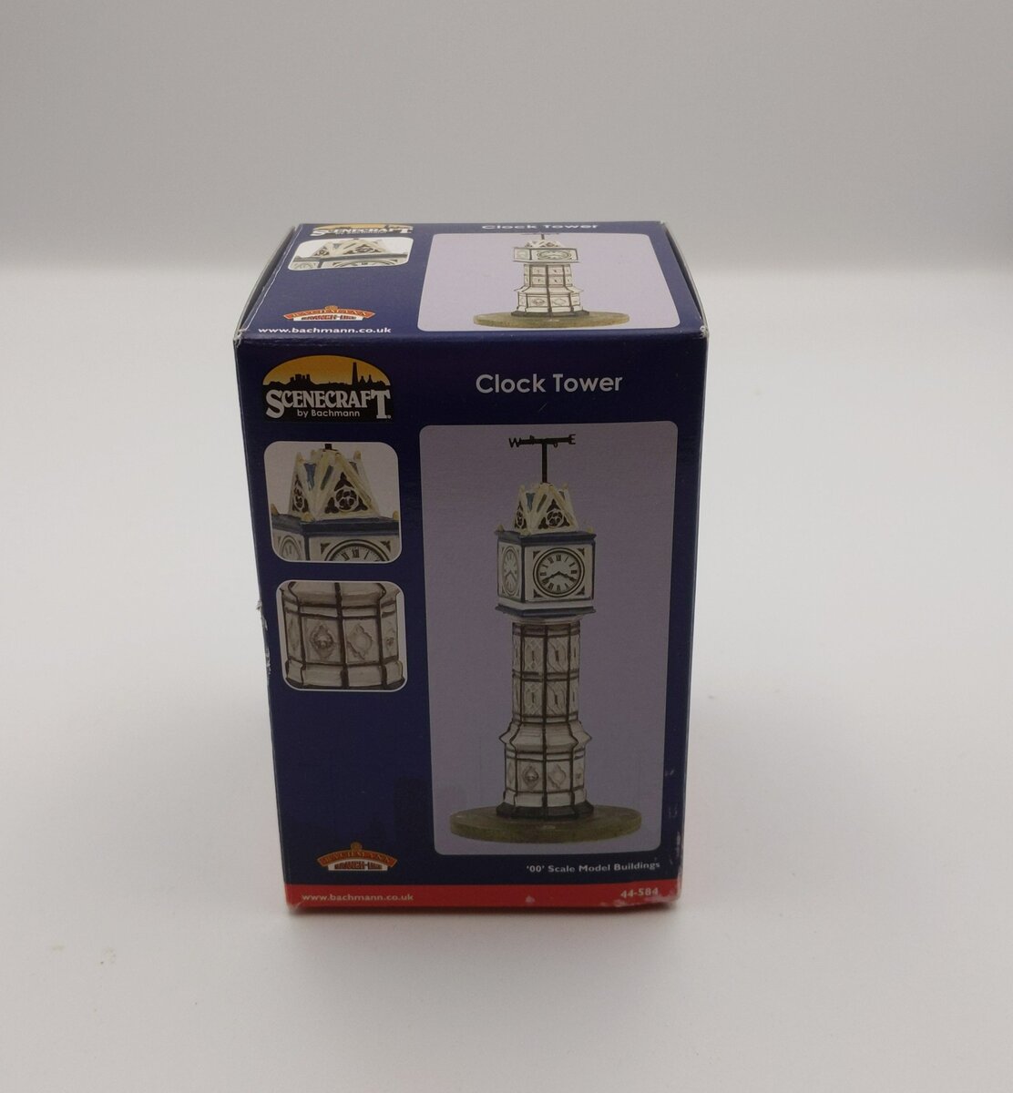 Bachmann 44-584 OO Clocktower Building-Assembled
