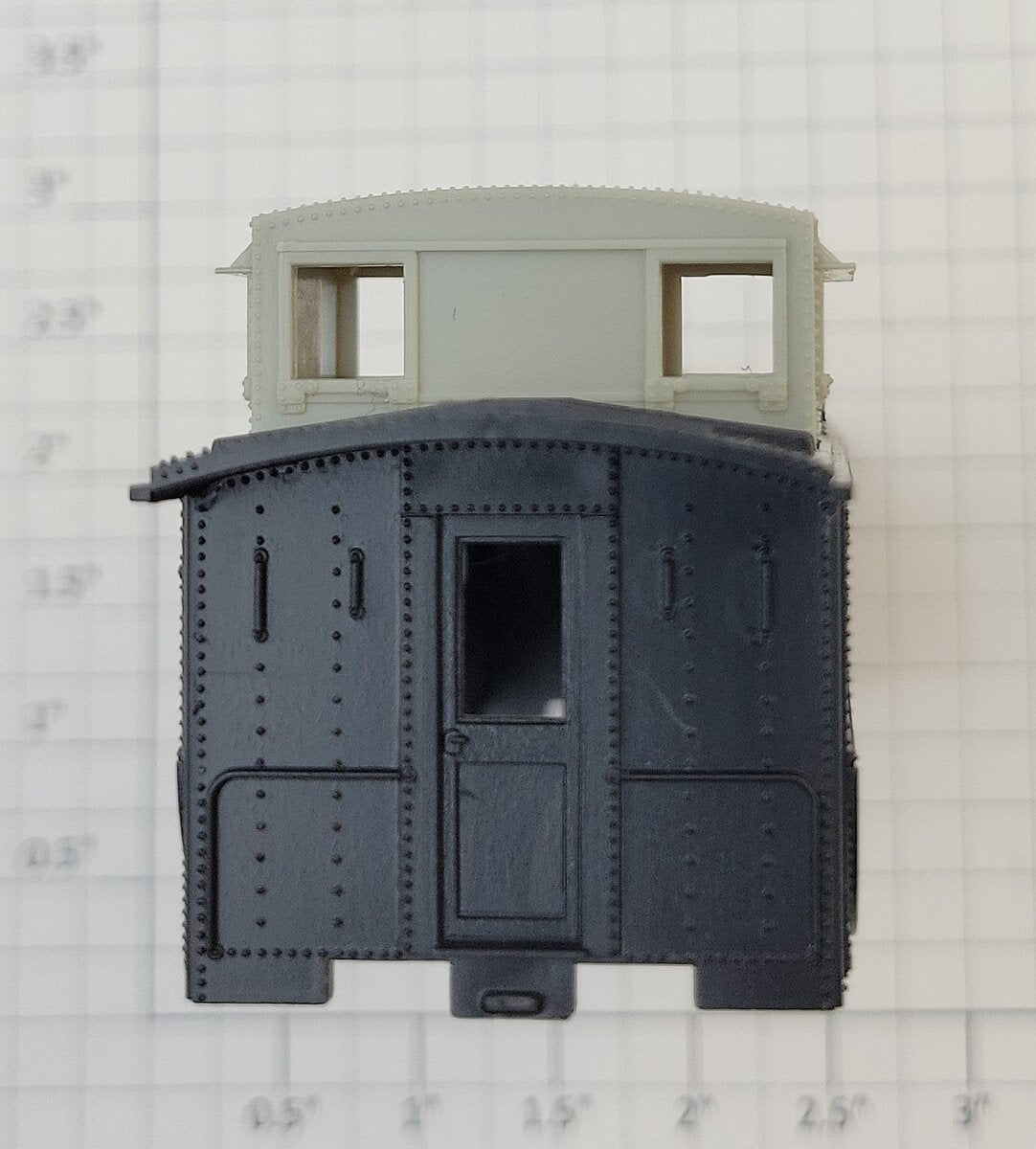 Athearn 12490 HO NE Caboose Shell with Cupola