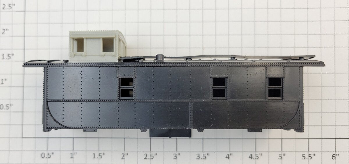 Athearn 12490 HO NE Caboose Shell with Cupola