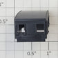 Athearn 12512 HO Straight Black Caboose Cupola