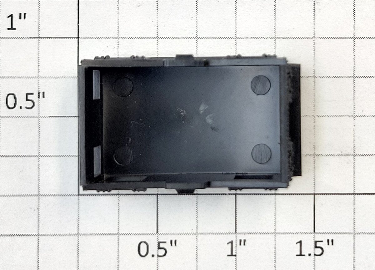 Athearn 12512 HO Straight Black Caboose Cupola