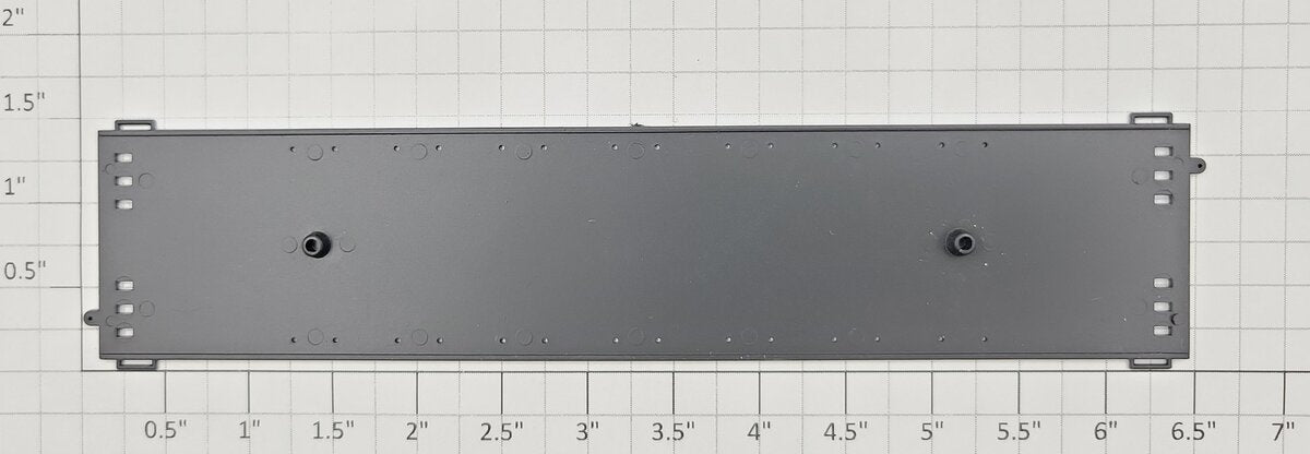 Athearn 13002 HO Black Flatcar Floor