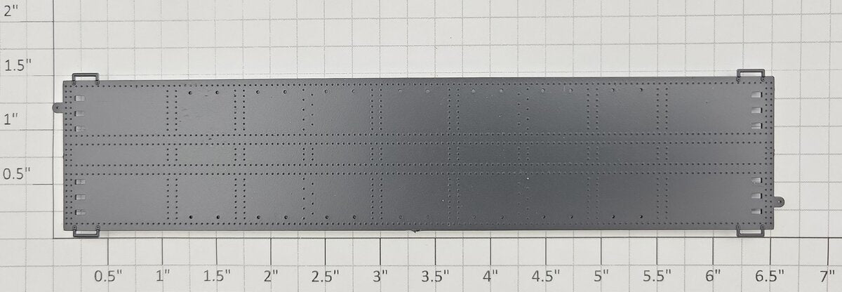 Athearn 13002 HO Black Flatcar Floor