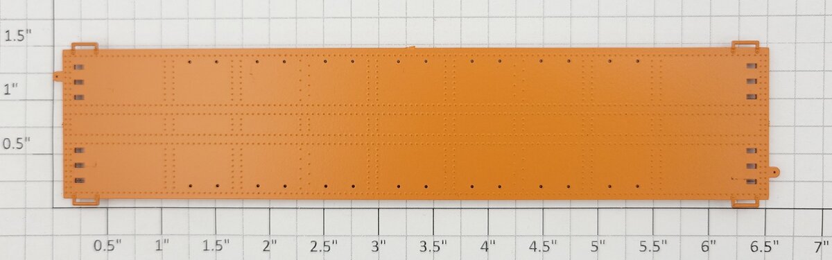 Athearn 13002 HO Orange Flatcar Floor