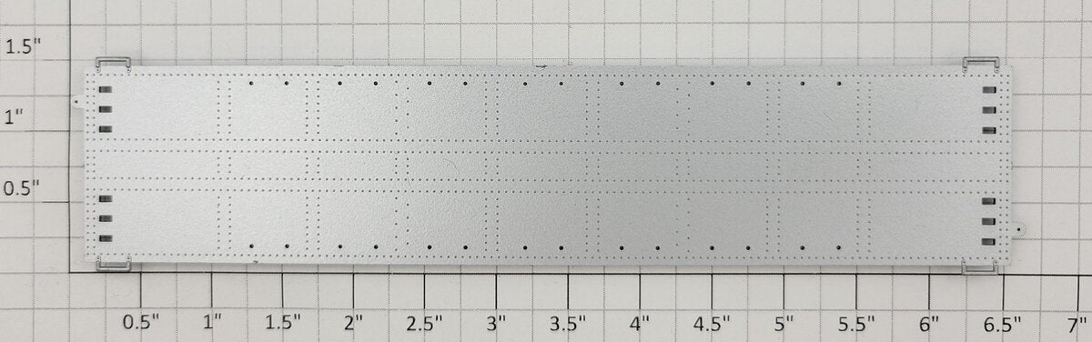 Athearn 13002 HO Silver Painted Flatcar Floor