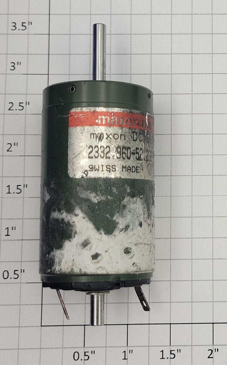 maxon 2332.960-52.236-200 12 Volt DC Motor with Dual Shafts