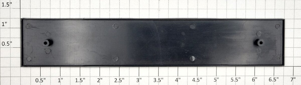 Athearn 13107 HO Black Flatcar Floor