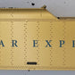 Lionel 11450-T02 Gold Painted Polar Express Scale Berk Tender Shell #1225