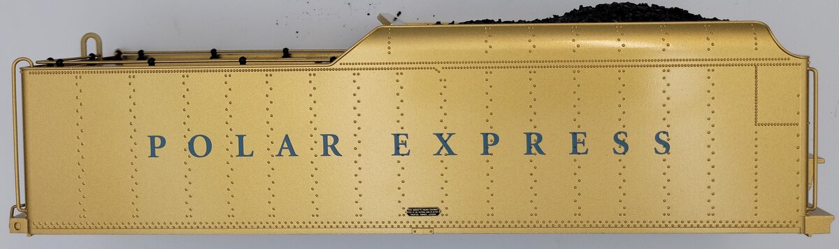Lionel 11450-T02 Gold Painted Polar Express Scale Berk Tender Shell #1225