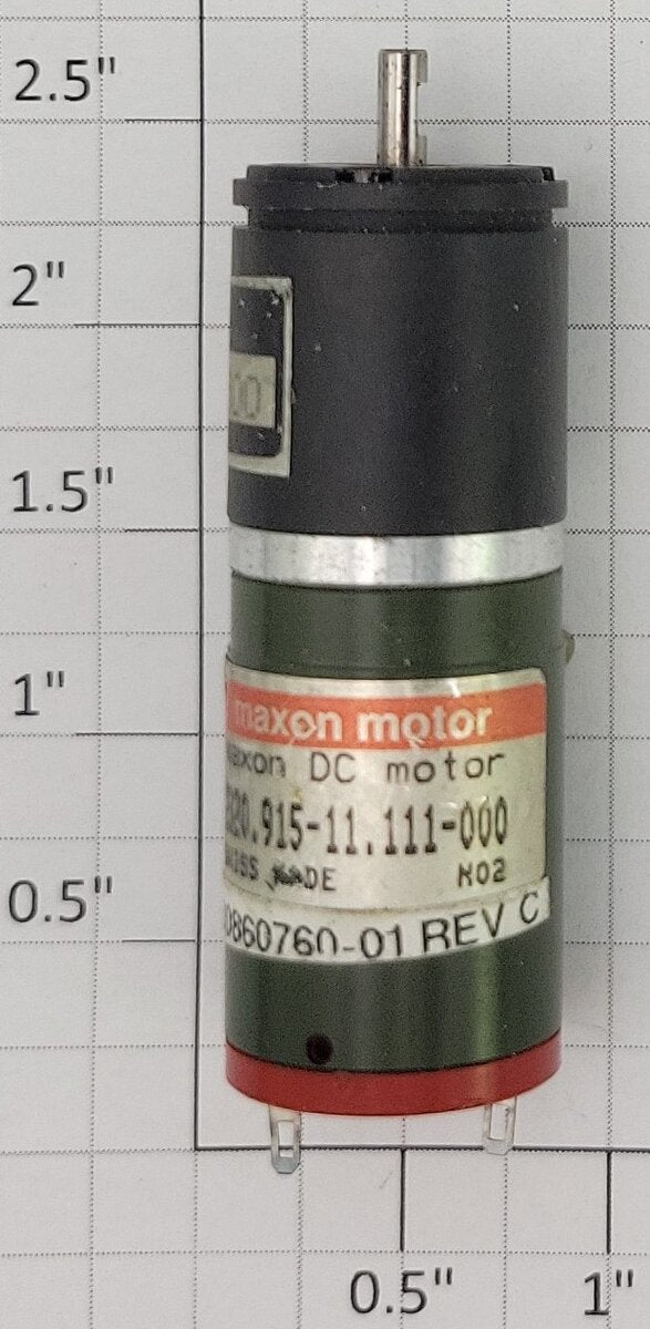 maxon 2320.915-11.111-000 20 Volt DC Motor without Wiring
