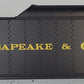 Lionel 11452-T02 Chesapeake and Ohio Berkshire Scale Tender Shell #2687