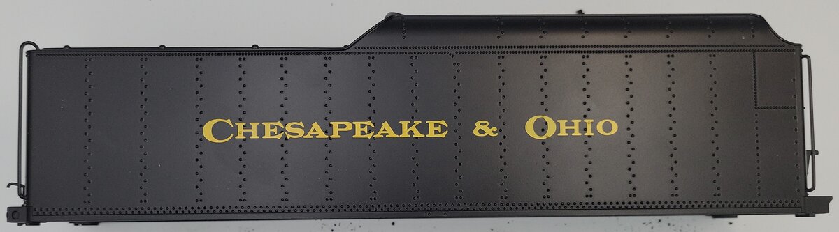 Lionel 11452-T02 Chesapeake and Ohio Berkshire Scale Tender Shell #2687