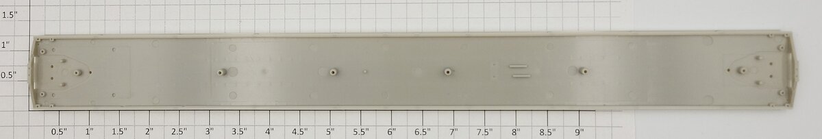 Athearn 29601 HO Unpainted Flat Car Body