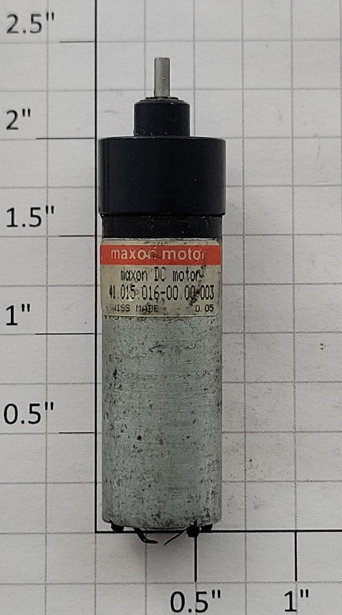 Maxon 41.015.016-00.00.015 12-Volt DC Can Motor with Gearbox without Wire