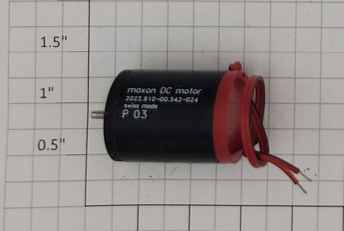 maxon 2022.810-12.542-024 12 VDC Brushless Motor Wired