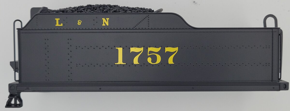 Lionel 81182-T02 L&N Heavy Mikado Tender Shell #1757