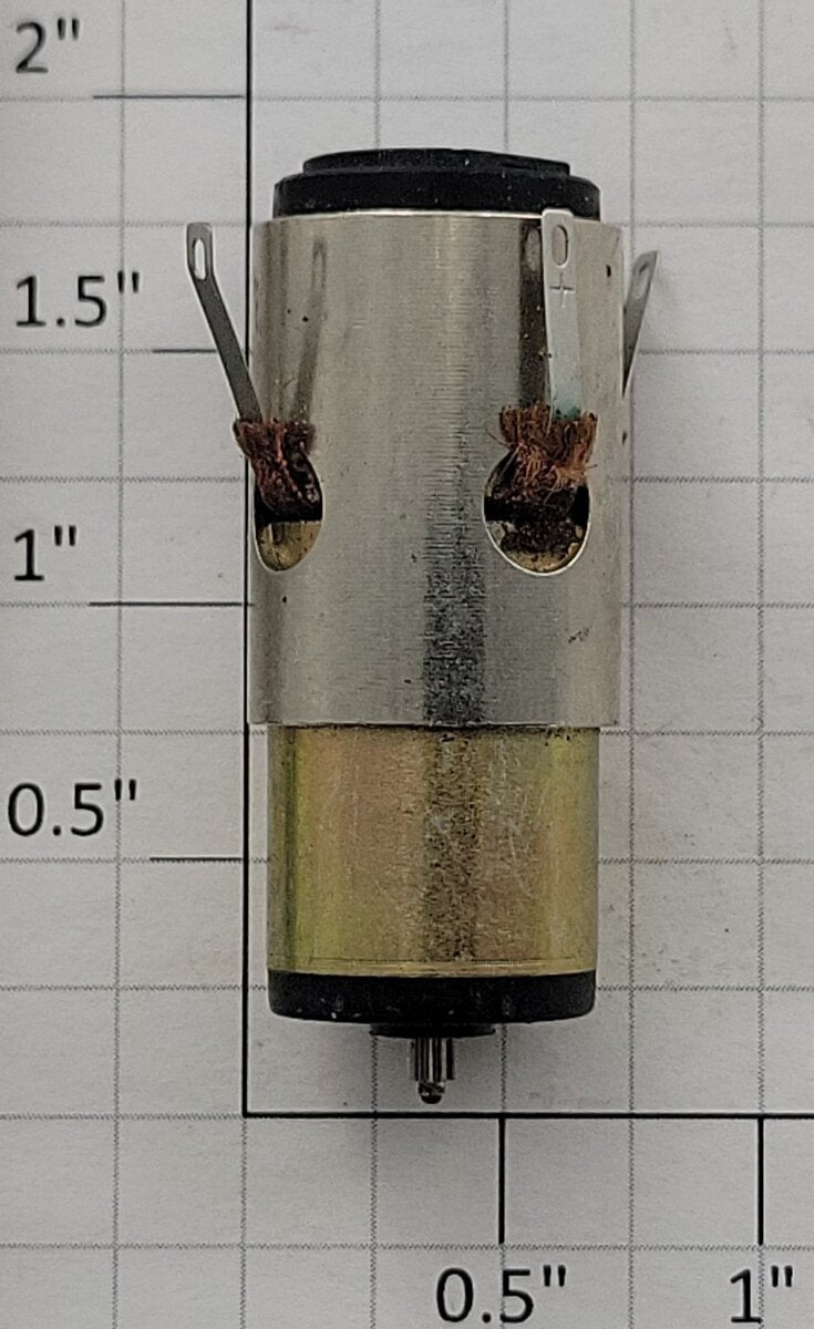 Faulhaber 19-1030 12-Volt DC Can Motor with Pinion Gear