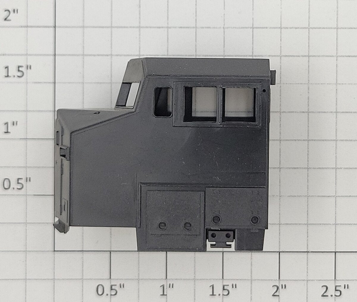 Athearn 49803 HO Black Diesel Locomotive Cab Shell