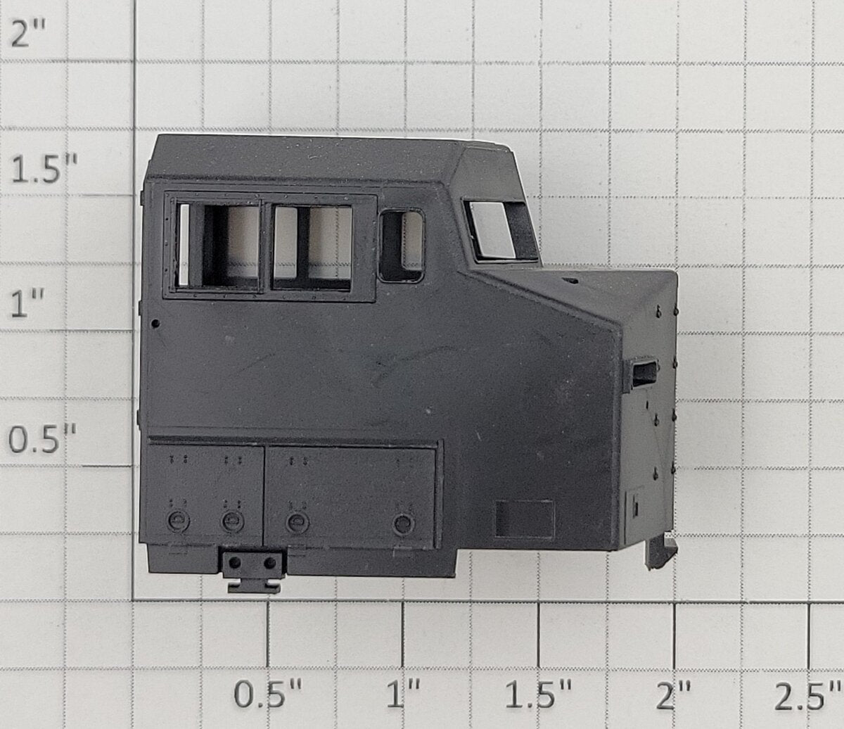 Athearn 49803 HO Black Diesel Locomotive Cab Shell