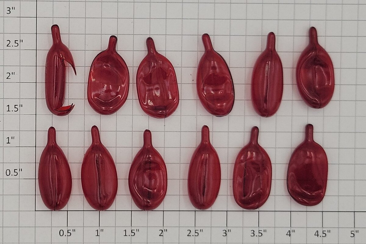 American Flyer 23025 S Scale Red Capsule Smoke Cartridges Original Box (12)