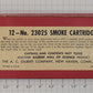 American Flyer 23025 S Scale Red Capsule Smoke Cartridges in Original Box (6)