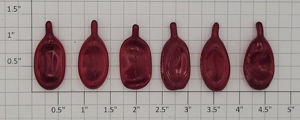 American Flyer 23025 S Scale Red Capsule Smoke Cartridges in Original Box (6)