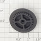 American Flyer PA30C042 Black Plastic Flanged Gear Wheel with Stud