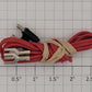 Bachmann 102 Early Ver. Red 2 Wire Male Plug Power Cable w/ Fork Terminals