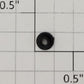 S-Helper 651-05-05 5/32" x 3/32" Black Plastic Truck Bolster Bushing