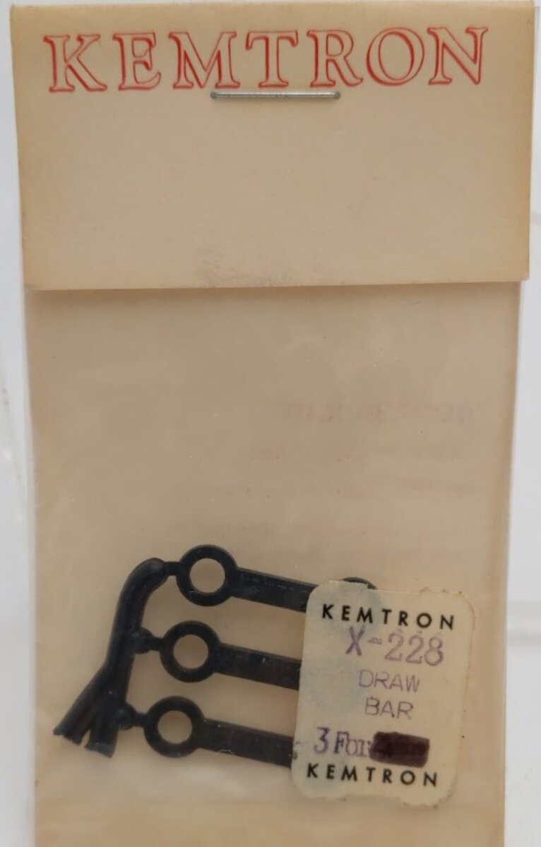 Kemtron X-228 Draw Bar Short Plastic Part