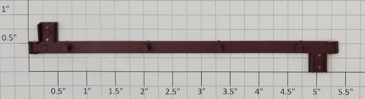 Athearn 12854 HO 40' Boxcar Brown Roof Walk