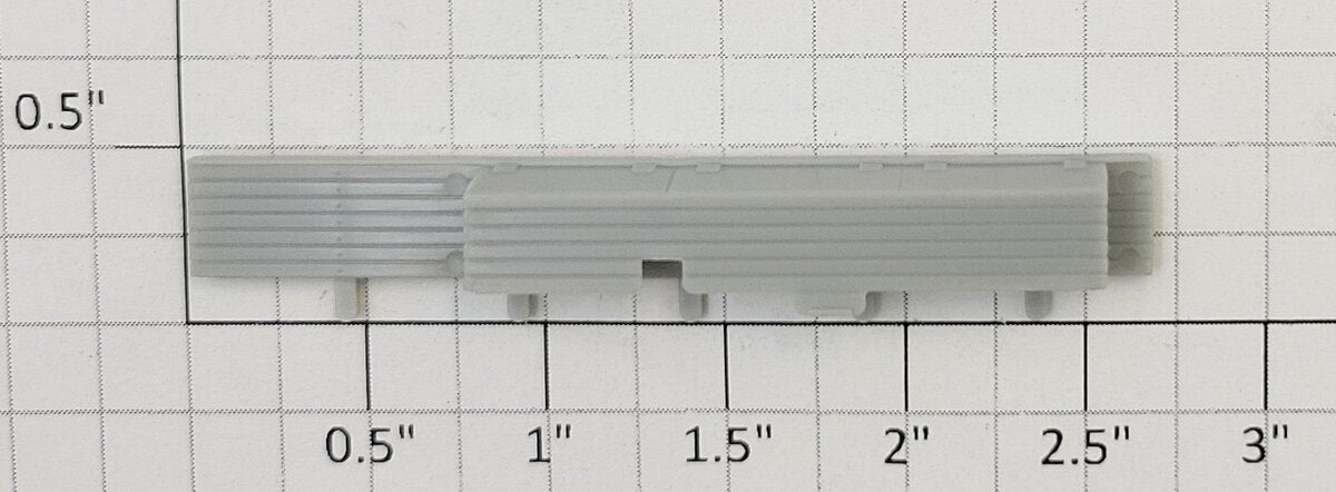 Athearn 12914 HO Unpainted Gray Work Caboose Tool Box