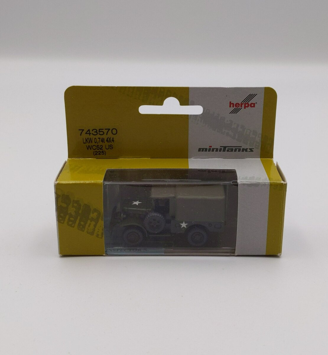Herpa 743570 HO Dodge Transporter Truck Minitank