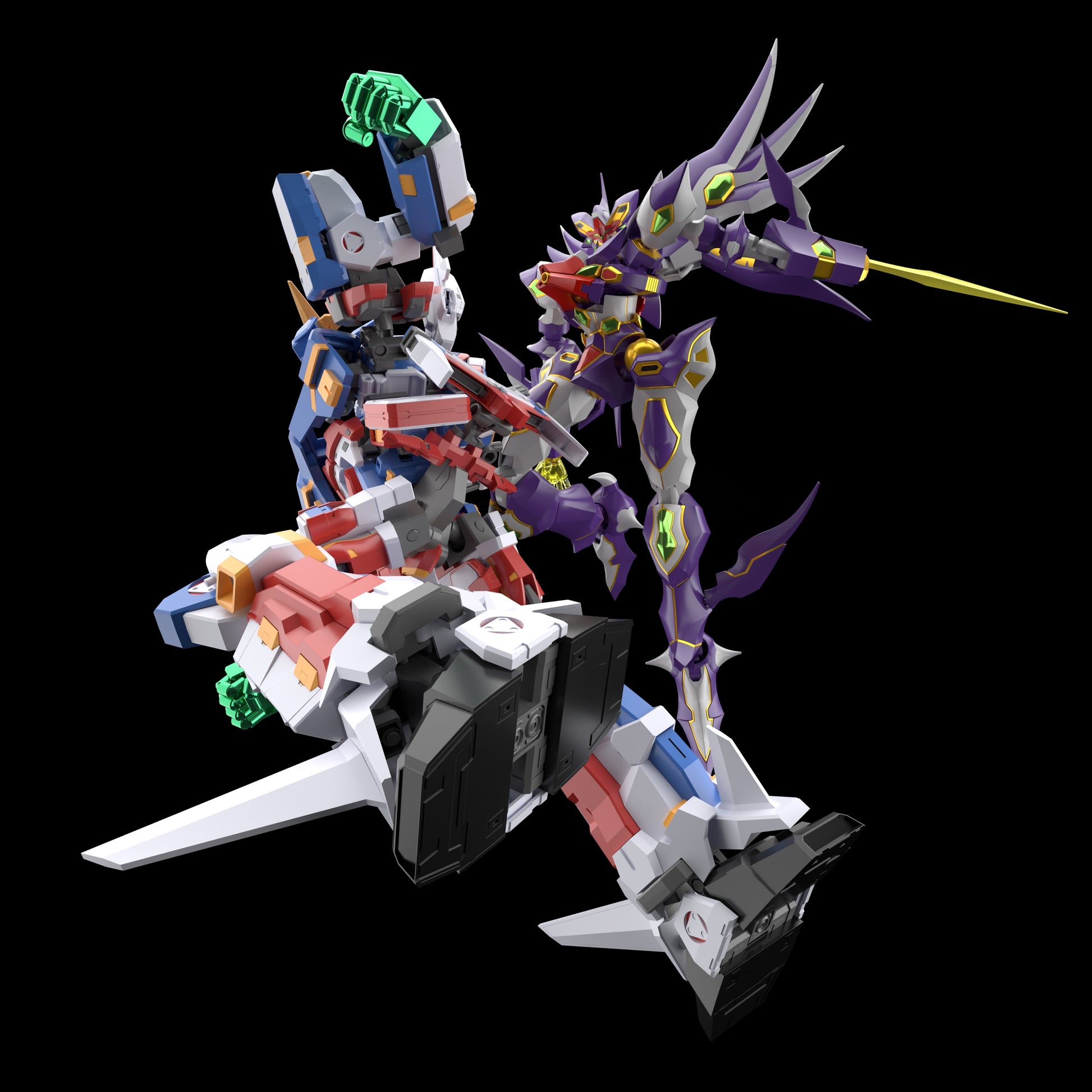 Bandai BAN91270 SMP Super Robot Wars OG R-GUN Rivale & Wildschwein Model Kit