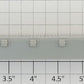 Athearn 14075 HO Unpainted Scale Flat Car Floor Frame