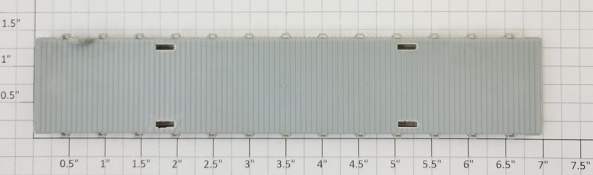Athearn 14075 HO Unpainted Scale Flat Car Floor Frame