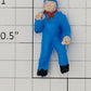 American Flyer PA13A445 Light Blue Rubber Smitty Walking Brakeman Figure