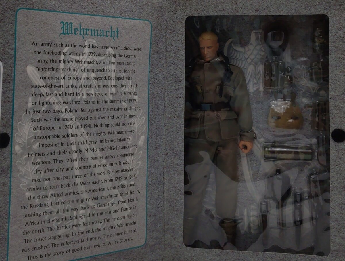 21st Century CP22050 The Ultimate Soldier WWII Series Wehrmacht W/Accessories