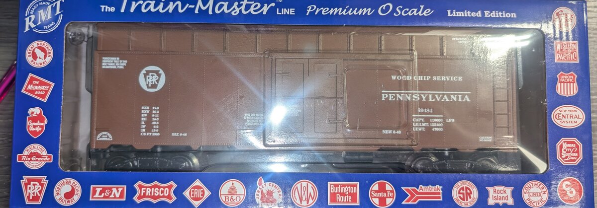 RMT 86415 O Pennsylvania Railroad Woodchip Car